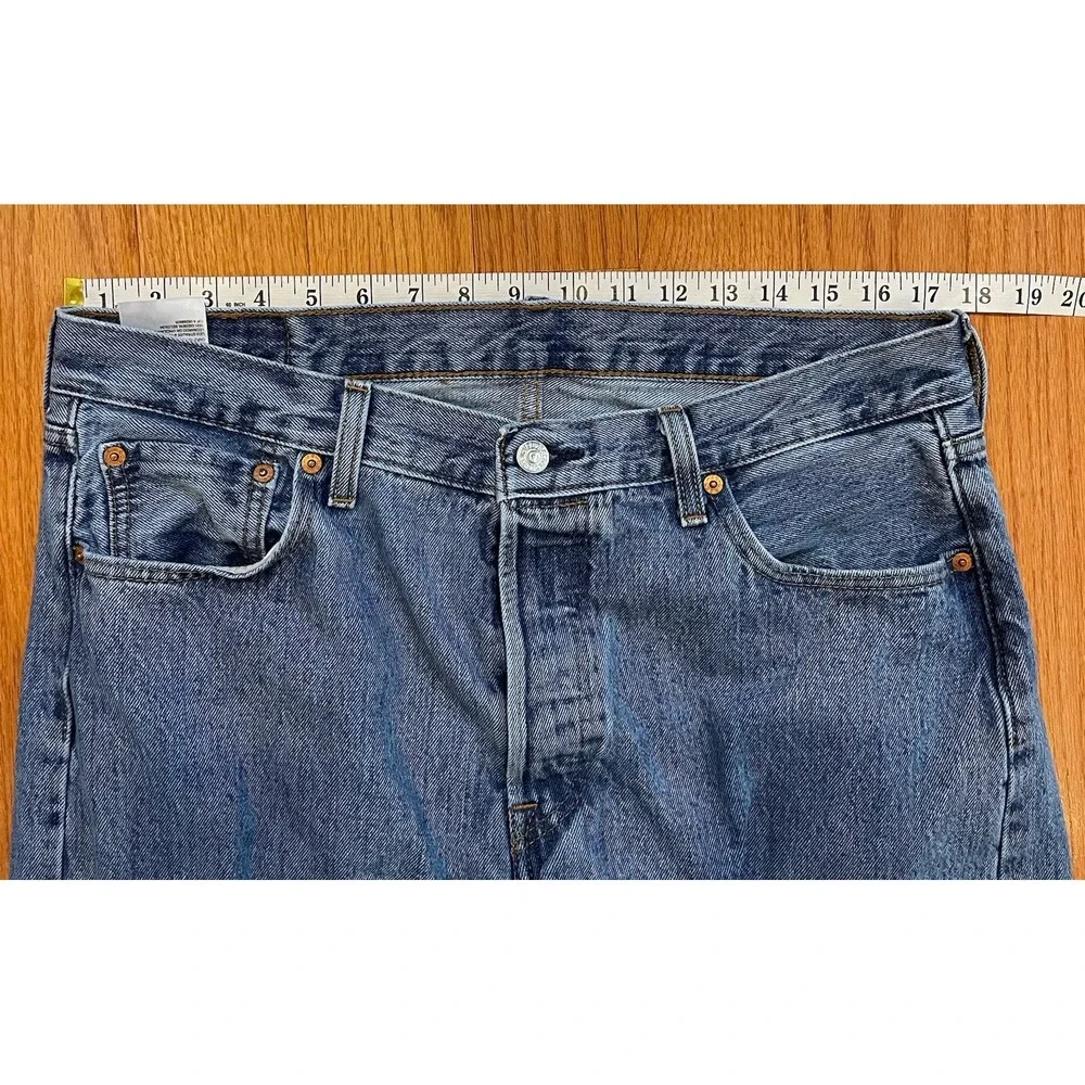 Levi's jean pants blue 501 men's size‎ W36 L30